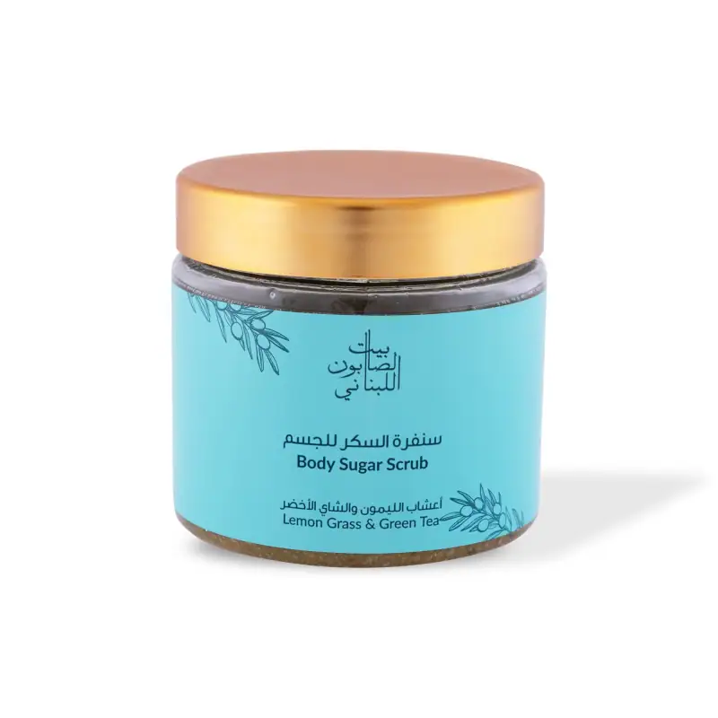 Lemongrass & Green Tea Body Sugar Scrub 500g