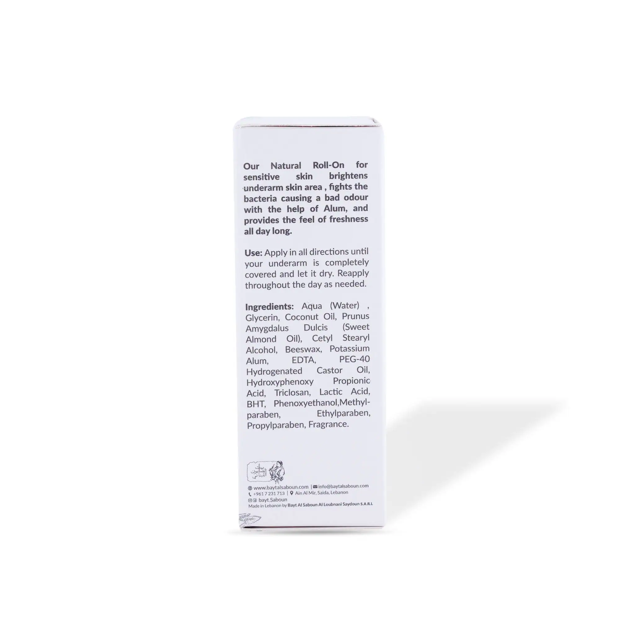Alum Brightening Roll-on Deodorant 50ml - Image 3