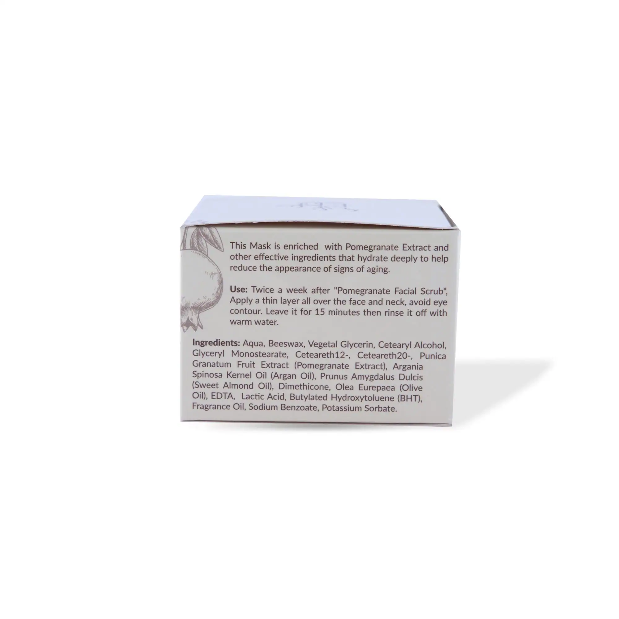 Pomegranate Face Mask 300g - Image 4
