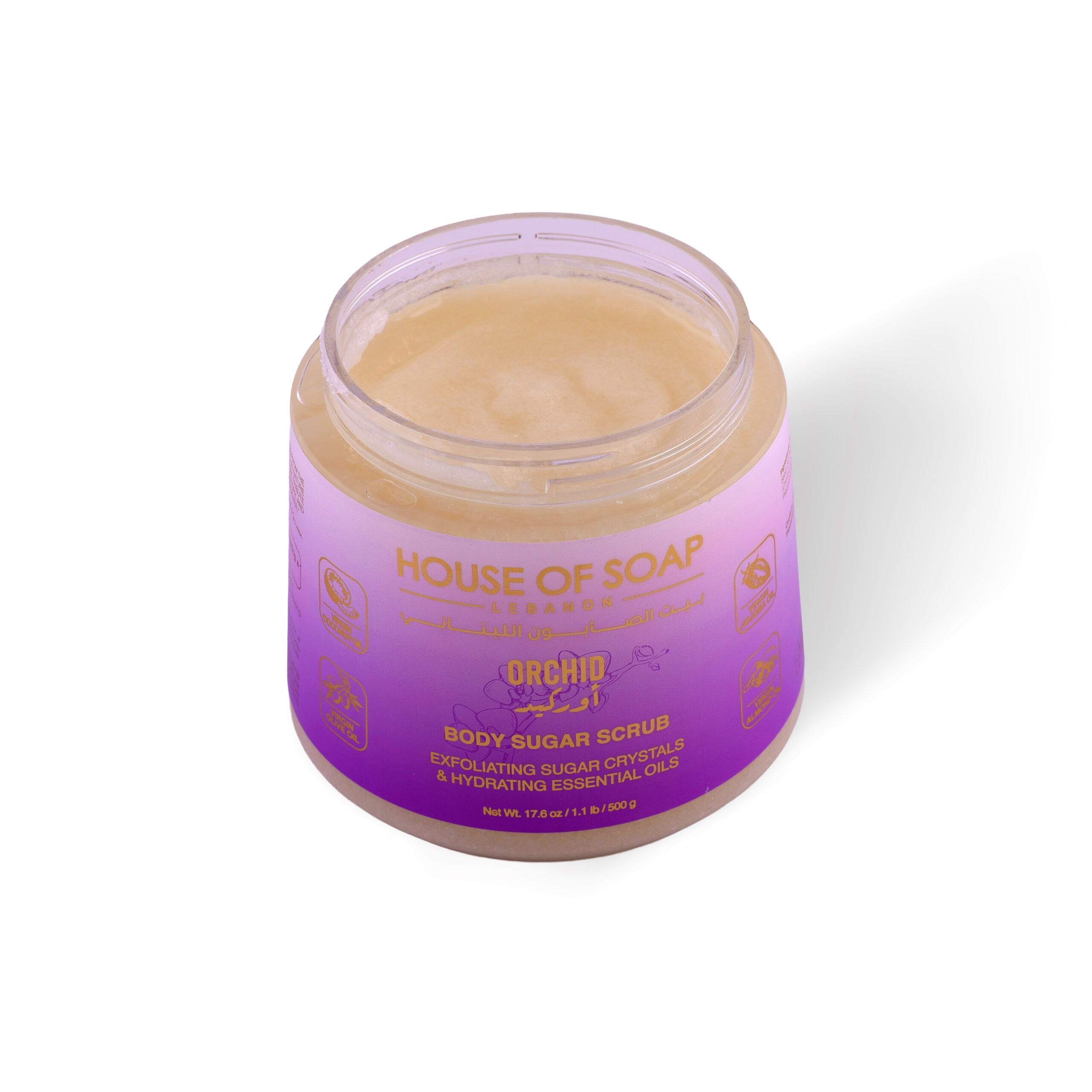 Orchid Body Sugar Scrub 500g - Image 2