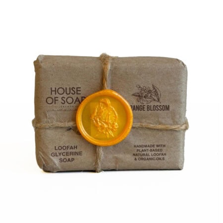 Loofah Glycerine Soap Orange Blossom 170g