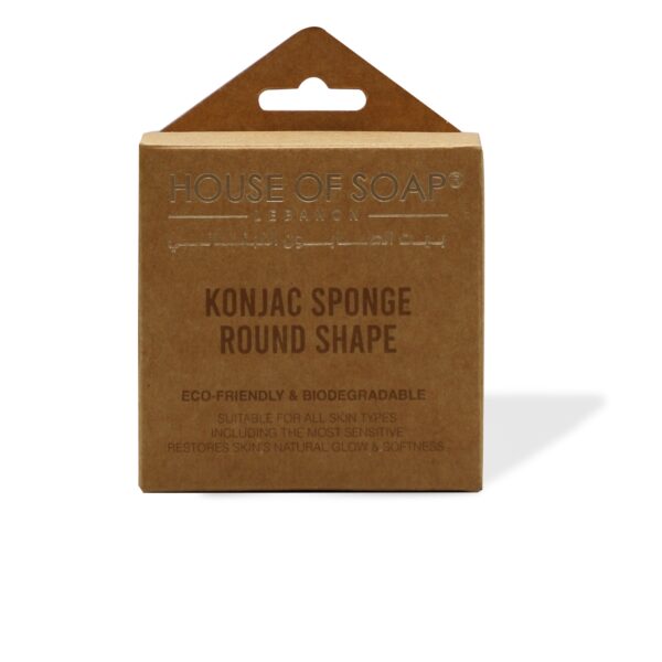 Konjac Sponge - Round Shape