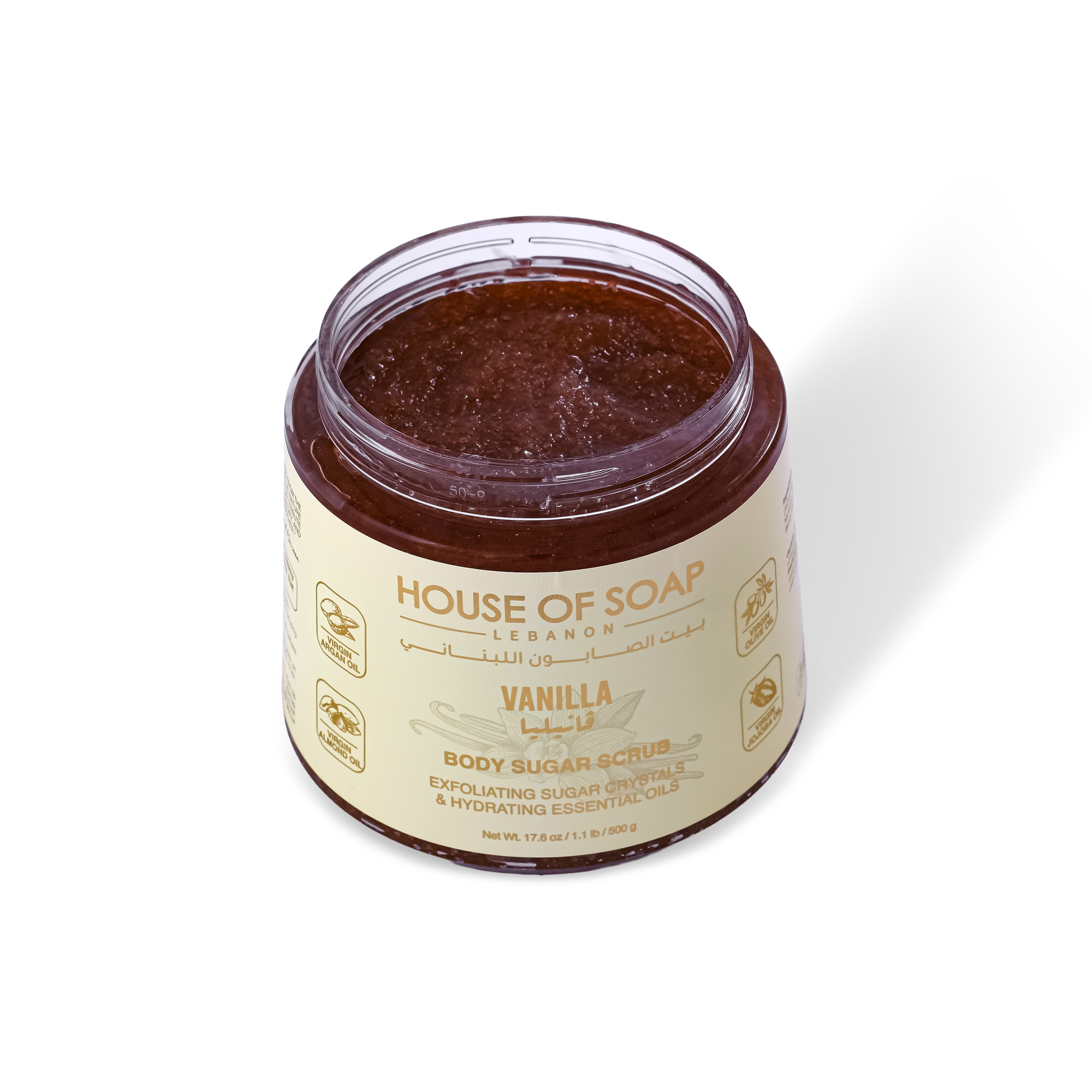 Vanilla Body Sugar Scrub 500g